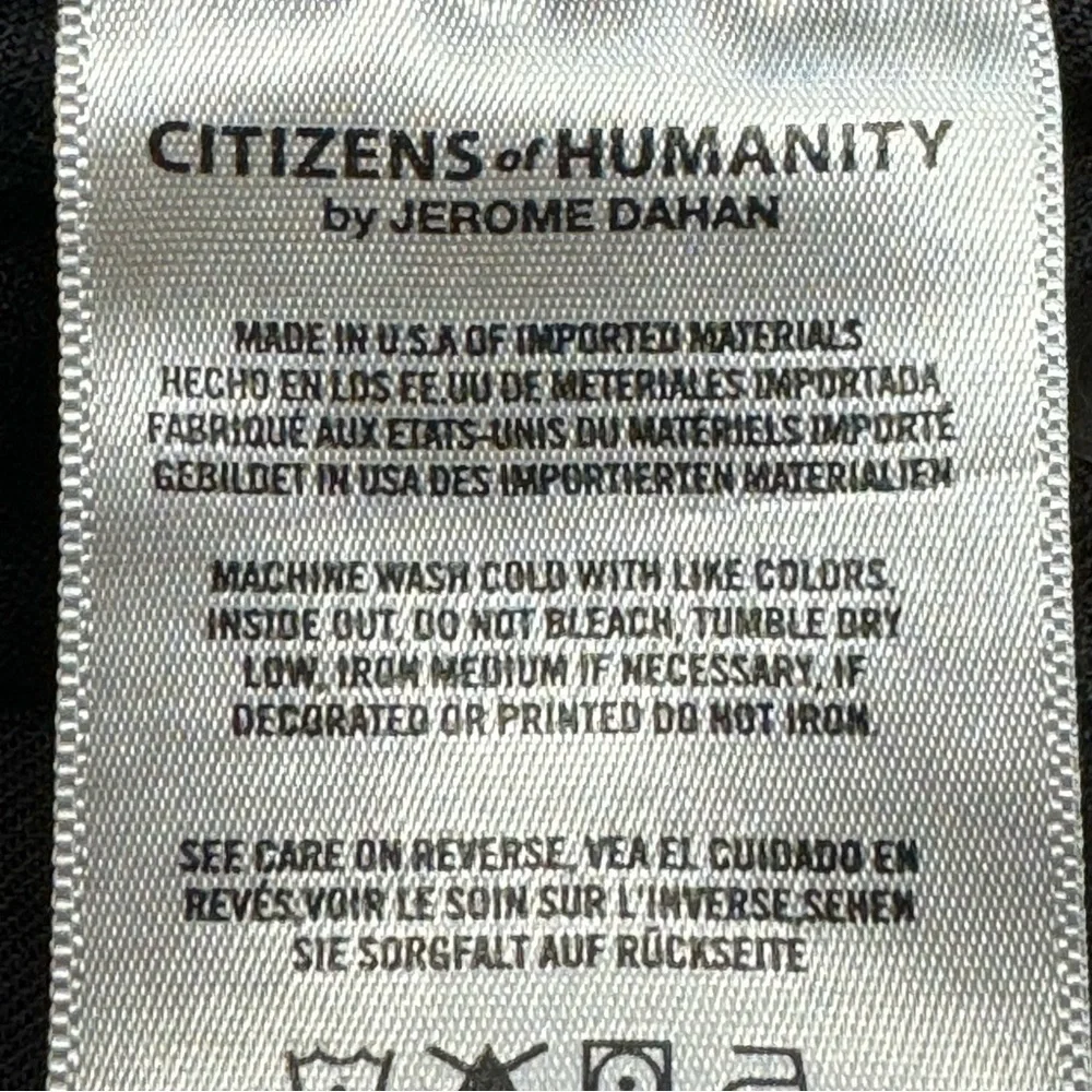 Citizens of Humanity Men’s Core Slim Straight Denim Jeans Dark Rinse 32 x 29
